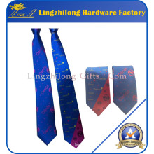 Custom Printing Logo Silk Tie